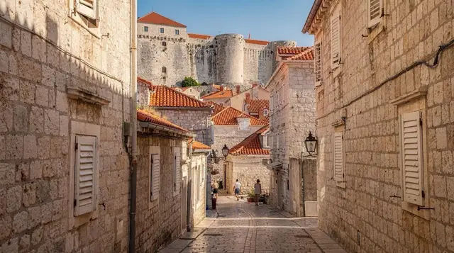 Budva old town highlights: churches, citadel and statue