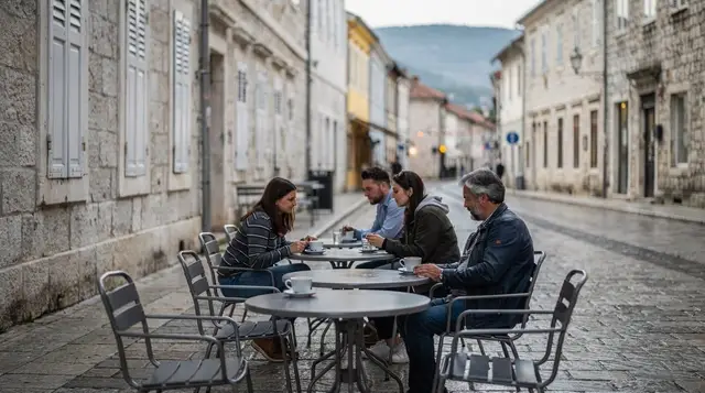 Cetinje's cafés: where the old capital actually eats