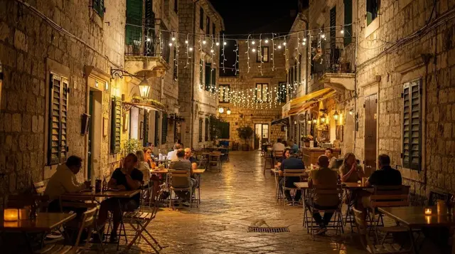 Kotor nightlife: what actually happens after dark