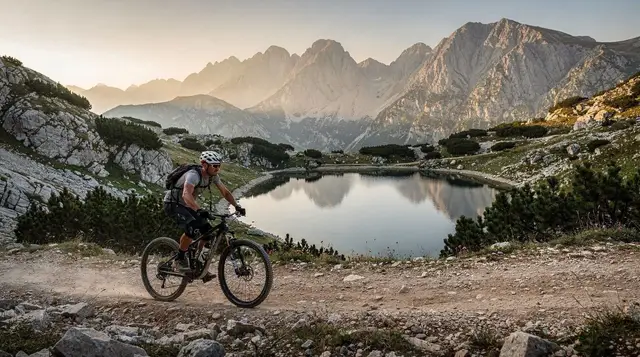 Mountain biking Durmitor: marked trails and glacial lakes